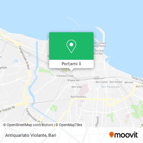 Mappa Antiquariato Violante