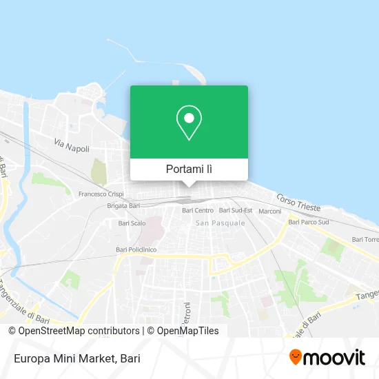 Mappa Europa Mini Market