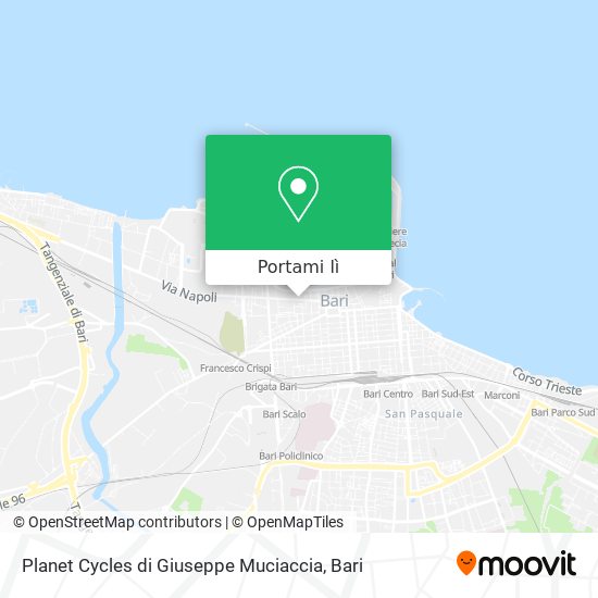 Mappa Planet Cycles di Giuseppe Muciaccia