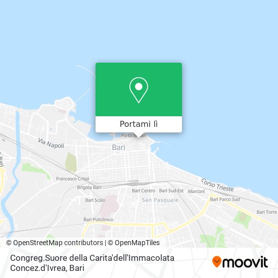 Mappa Congreg.Suore della Carita'dell'Immacolata Concez.d'Ivrea