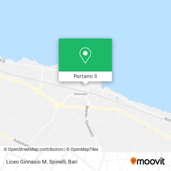 Mappa Liceo Ginnasio M. Spinelli