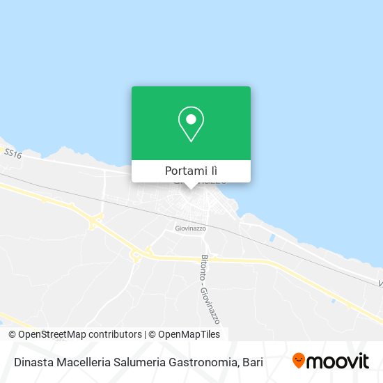 Mappa Dinasta Macelleria Salumeria Gastronomia
