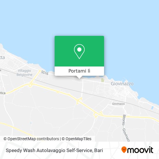 Mappa Speedy Wash Autolavaggio Self-Service