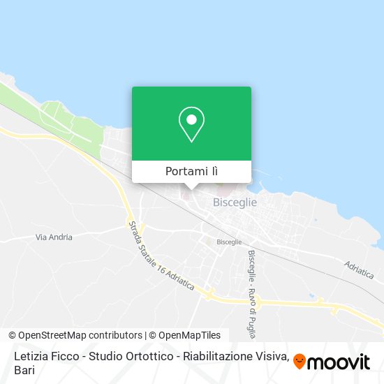 Mappa Letizia Ficco - Studio Ortottico - Riabilitazione Visiva