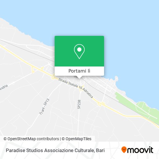 Mappa Paradise Studios Associazione Culturale