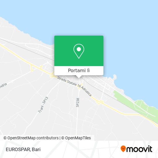 Mappa EUROSPAR