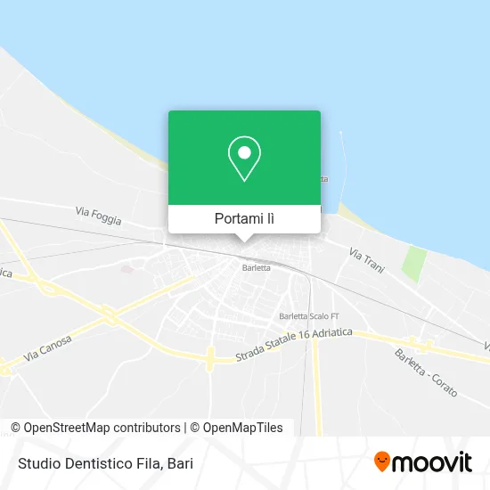 Mappa Studio Dentistico Fila