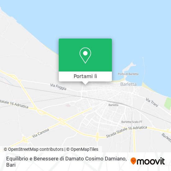 Mappa Equilibrio e Benessere di Damato Cosimo Damiano