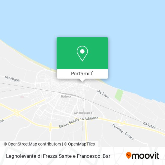 Mappa Legnolevante di Frezza Sante e Francesco