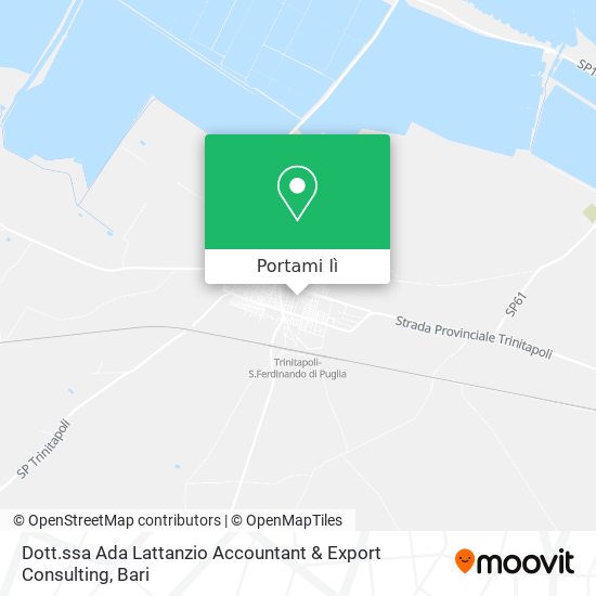 Mappa Dott.ssa Ada Lattanzio Accountant & Export Consulting