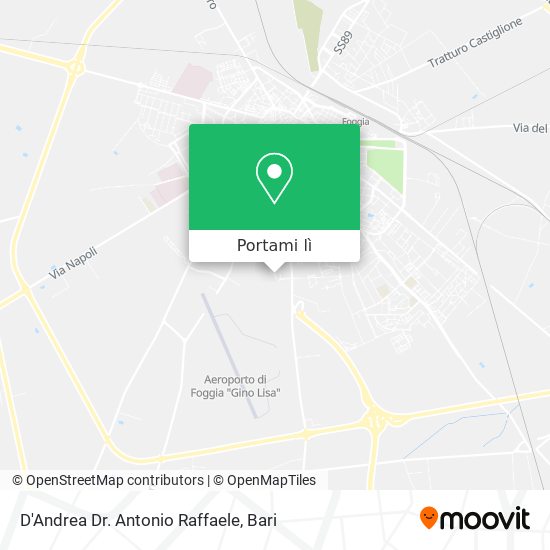 Mappa D'Andrea Dr. Antonio Raffaele