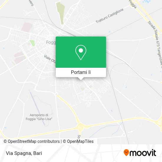 Mappa Via Spagna