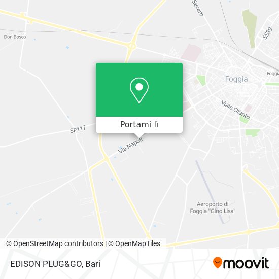 Mappa EDISON PLUG&GO