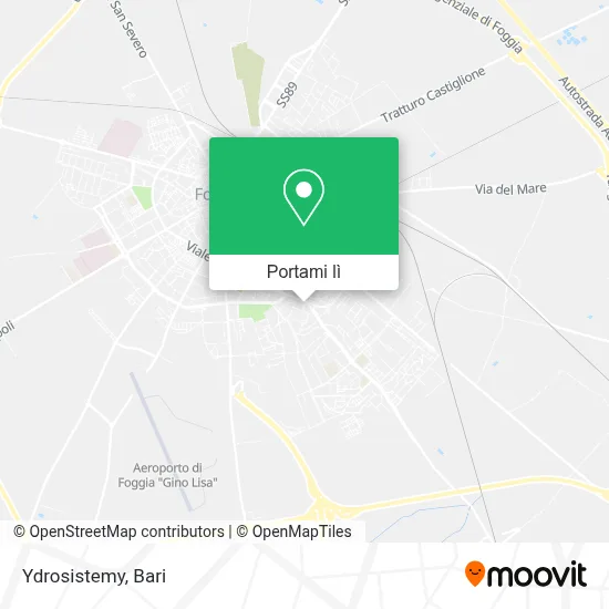Mappa Ydrosistemy