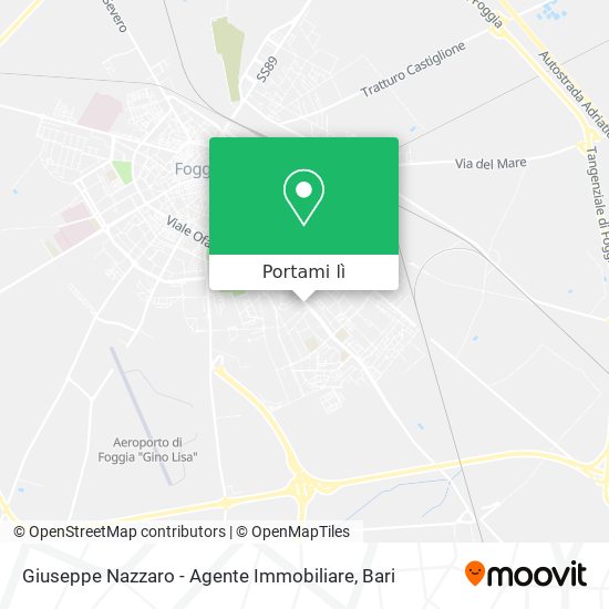 Mappa Giuseppe Nazzaro - Agente Immobiliare