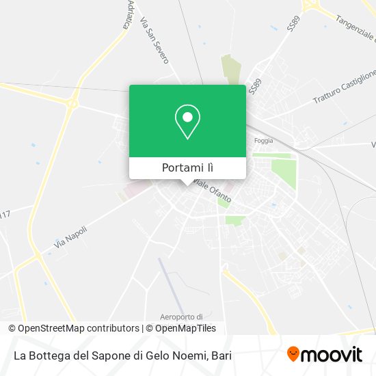 Mappa La Bottega del Sapone di Gelo Noemi