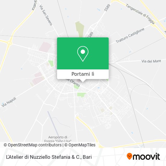 Mappa L'Atelier di Nuzziello Stefania & C.