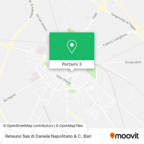 Mappa Reteuno Sas di Daniele Napolitano & C.
