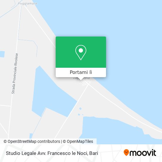 Mappa Studio Legale Avv. Francesco le Noci
