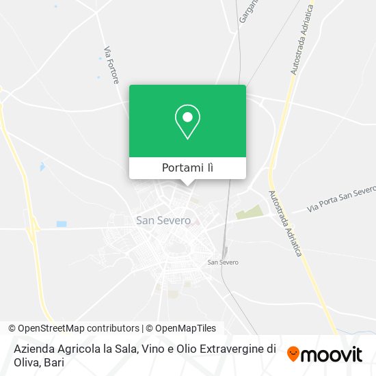 Mappa Azienda Agricola la Sala, Vino e Olio Extravergine di Oliva