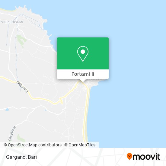 Mappa Gargano