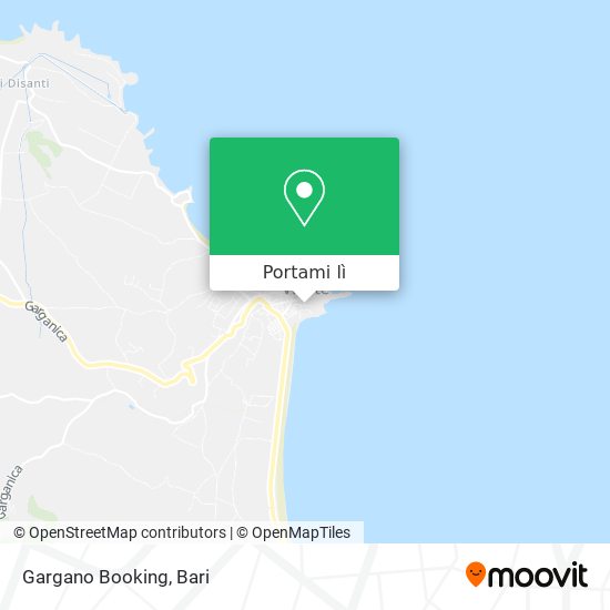 Mappa Gargano Booking