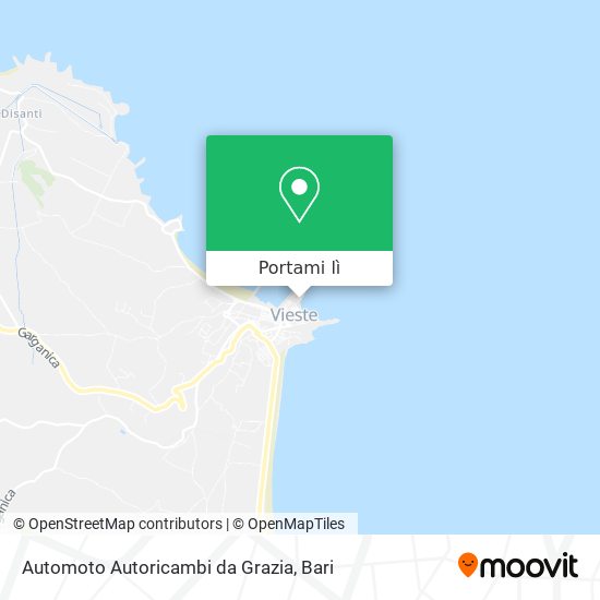 Mappa Automoto Autoricambi da Grazia