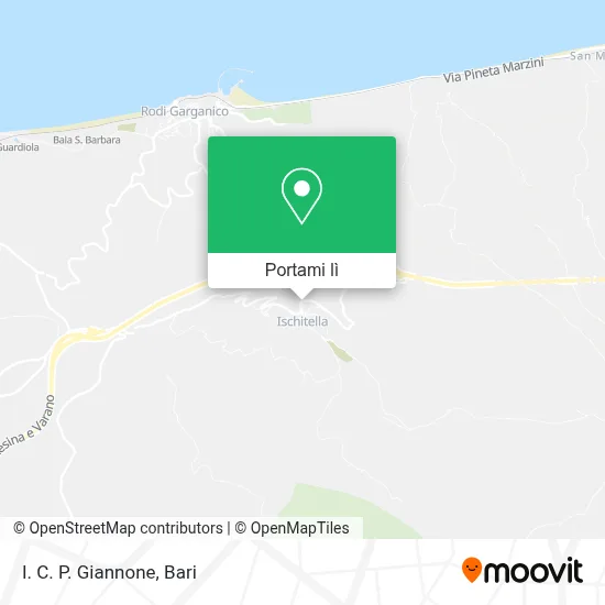 Mappa I. C. P. Giannone