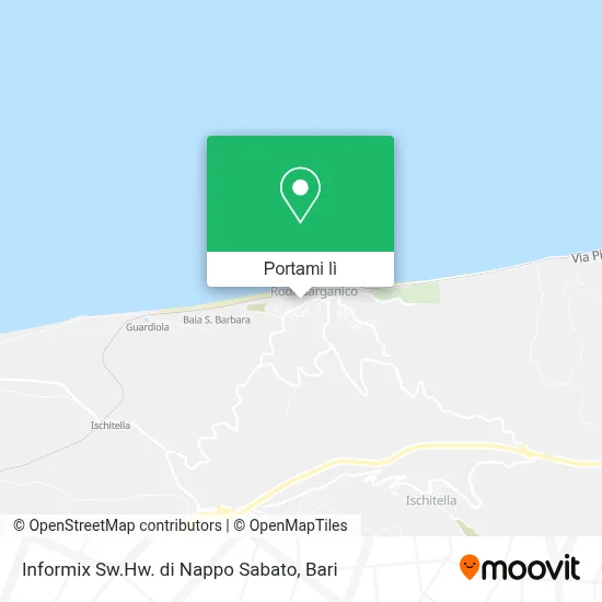 Mappa Informix Sw.Hw. di Nappo Sabato