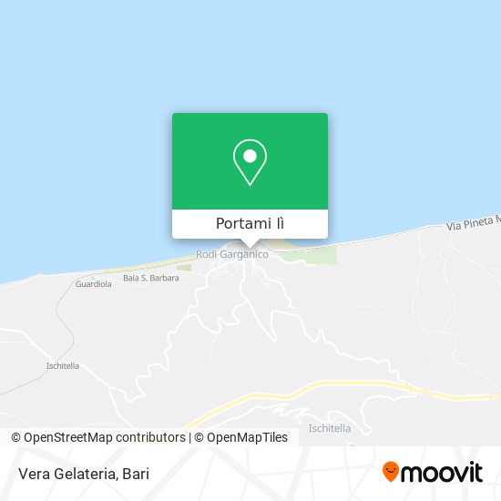 Mappa Vera Gelateria