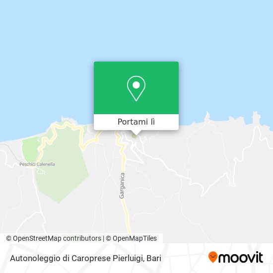 Mappa Autonoleggio di Caroprese Pierluigi