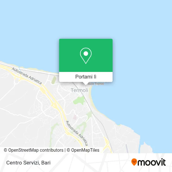 Mappa Centro Servizi