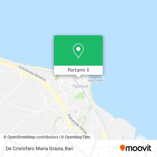 Mappa De Cristofaro Maria Grazia