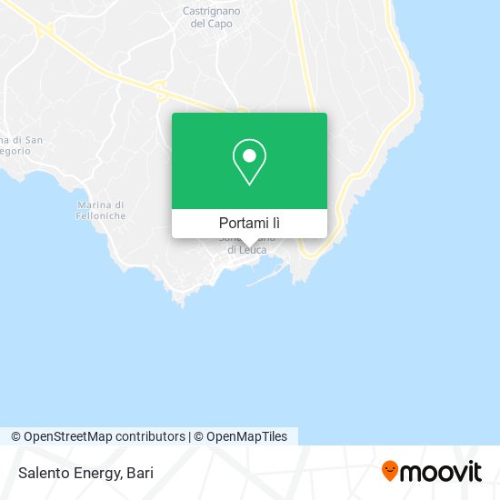 Mappa Salento Energy