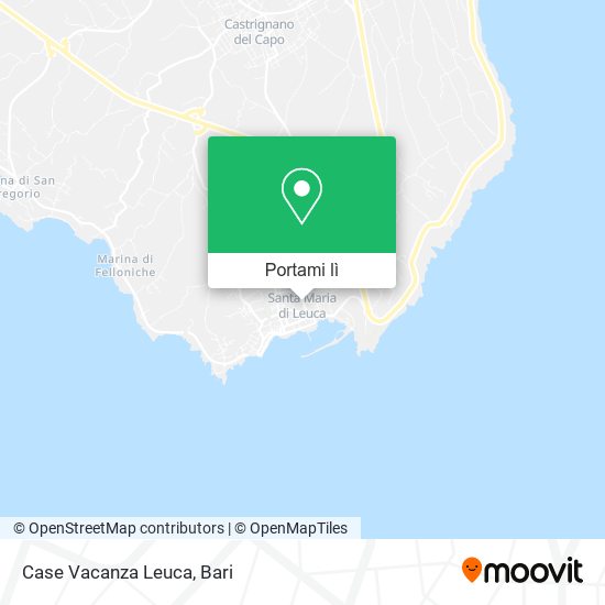 Mappa Case Vacanza Leuca