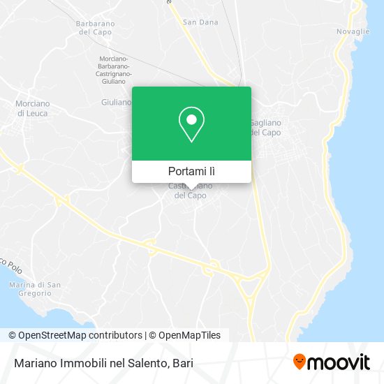 Mappa Mariano Immobili nel Salento