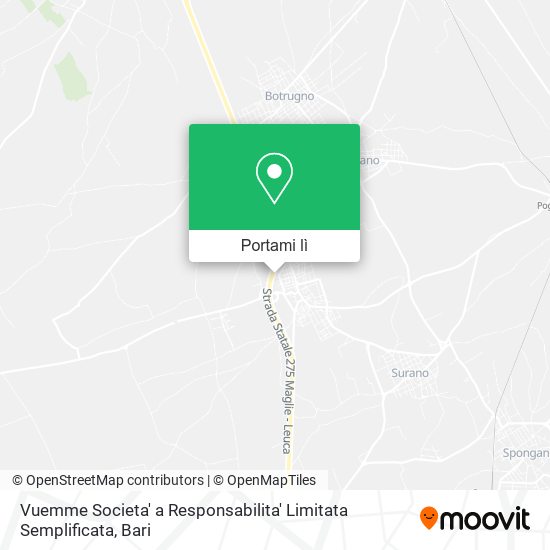 Mappa Vuemme Societa' a Responsabilita' Limitata Semplificata