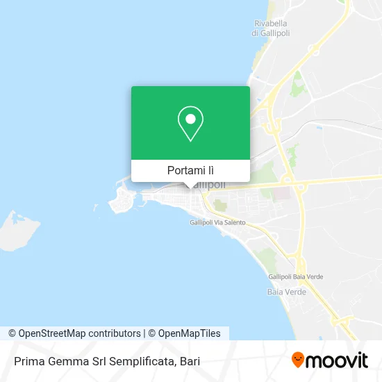 Mappa Prima Gemma Srl Semplificata