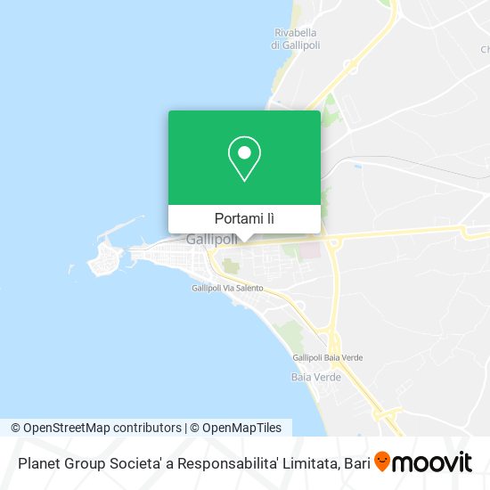 Mappa Planet Group Societa' a Responsabilita' Limitata