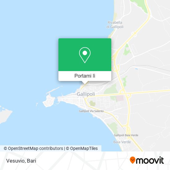 Mappa Vesuvio