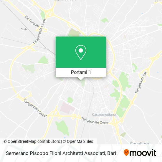 Mappa Semerano Piscopo Filoni Architetti Associati