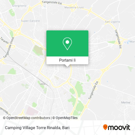 Mappa Camping Village Torre Rinalda