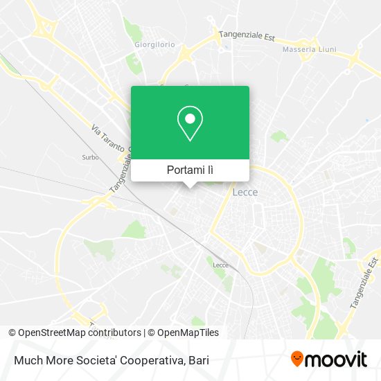 Mappa Much More Societa' Cooperativa