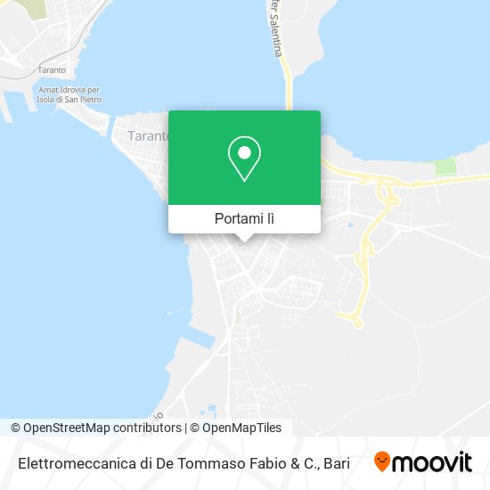 Mappa Elettromeccanica di De Tommaso Fabio & C.