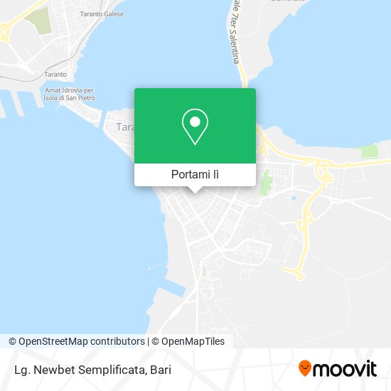 Mappa Lg. Newbet Semplificata