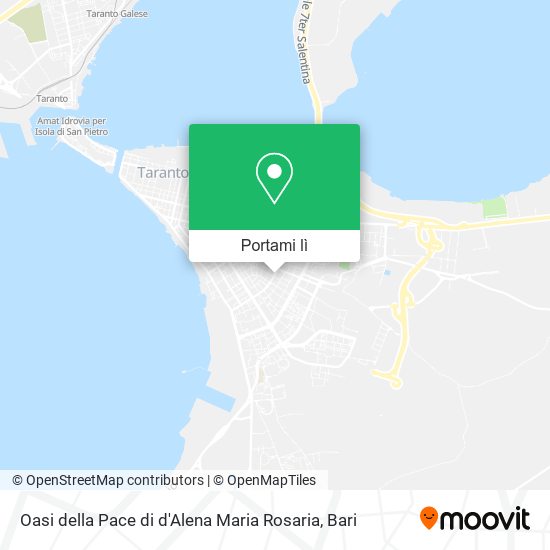 Mappa Oasi della Pace di d'Alena Maria Rosaria