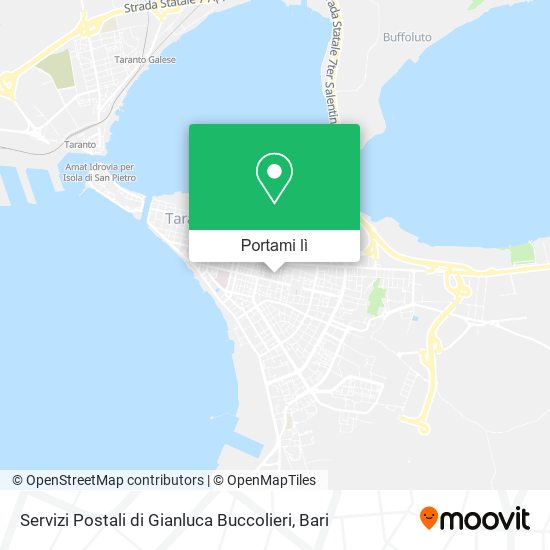 Mappa Servizi Postali di Gianluca Buccolieri