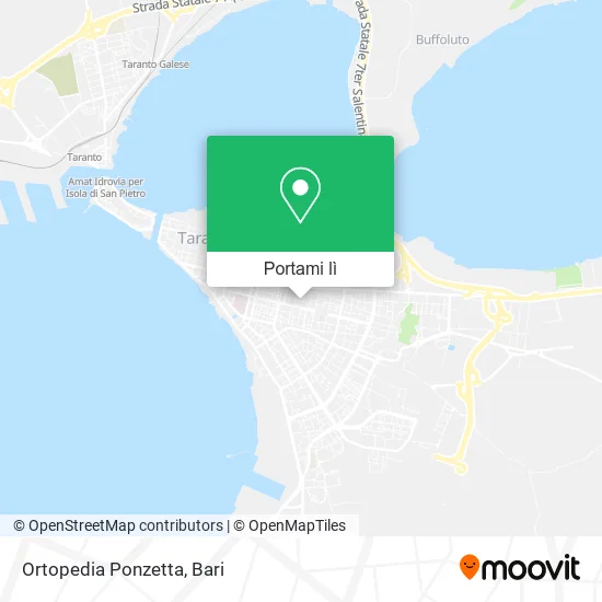 Mappa Ortopedia Ponzetta