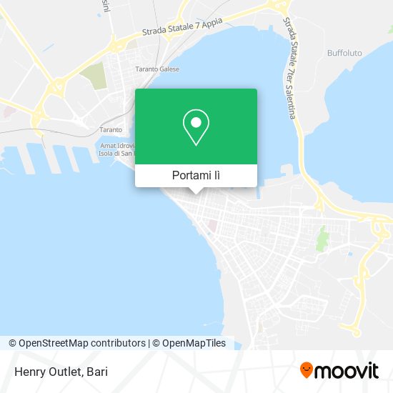 Mappa Henry Outlet