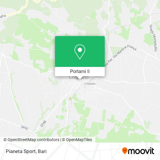 Mappa Pianeta Sport